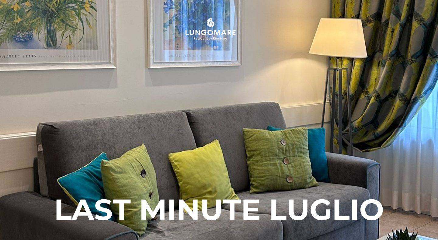 last minute luglio residence lungomare riccione